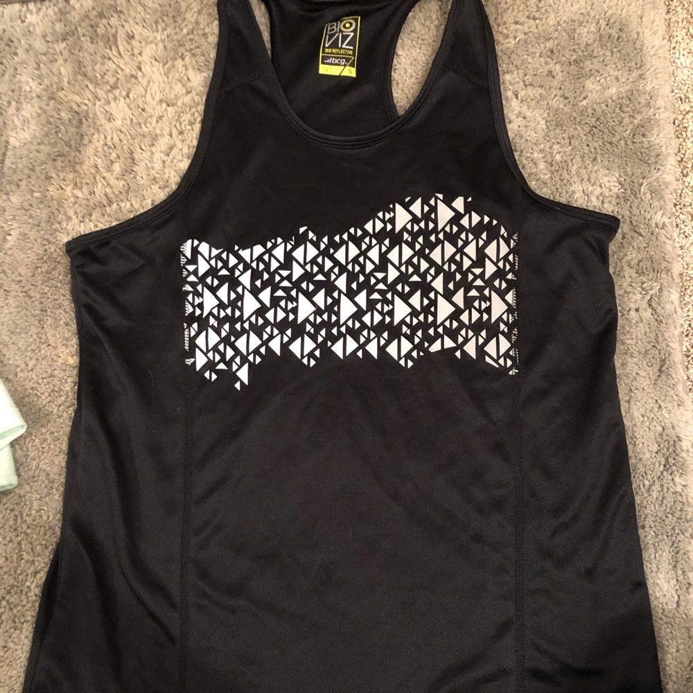 Black mesh tank